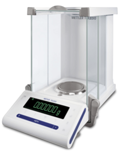 MS105DU/11142062 Mettler MS Series Semi-Microbalance,42g/120g cap 0.01/0.1mg read & FACT feature
