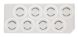 850-DS 8-Channel Filter Plate 0.45 Nylon 50/pk