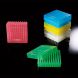 Freezer Boxes, 81 Well, Polypropylene, Assorted Colours, 5 Racks/Strip, 4 Strips/Case