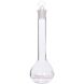 Cole-Parmer elements Volumetric Flask, Glass, with PE Stopper, 50 mL, 2/pk