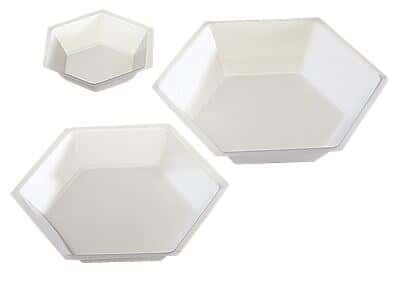 Dish Hexagonal Med 500/pk