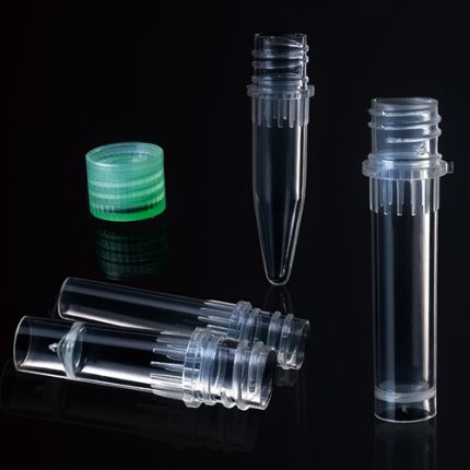 0.5ml Self Standing Tube, Non-Sterile, PP, without caps, 500 Pcs/Bag